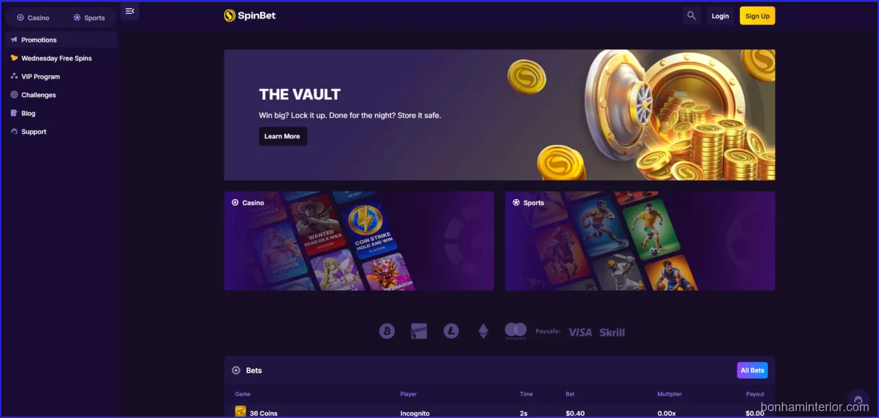 SpinBet Casino NZ: Online Games, Bonuses and Player Guide